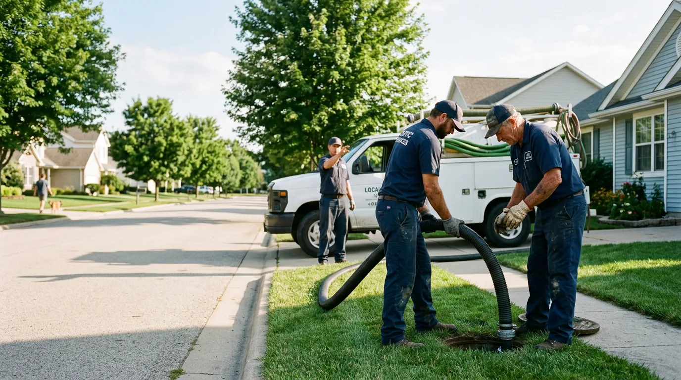 Septic Tank Cleaning in La Villa, TX